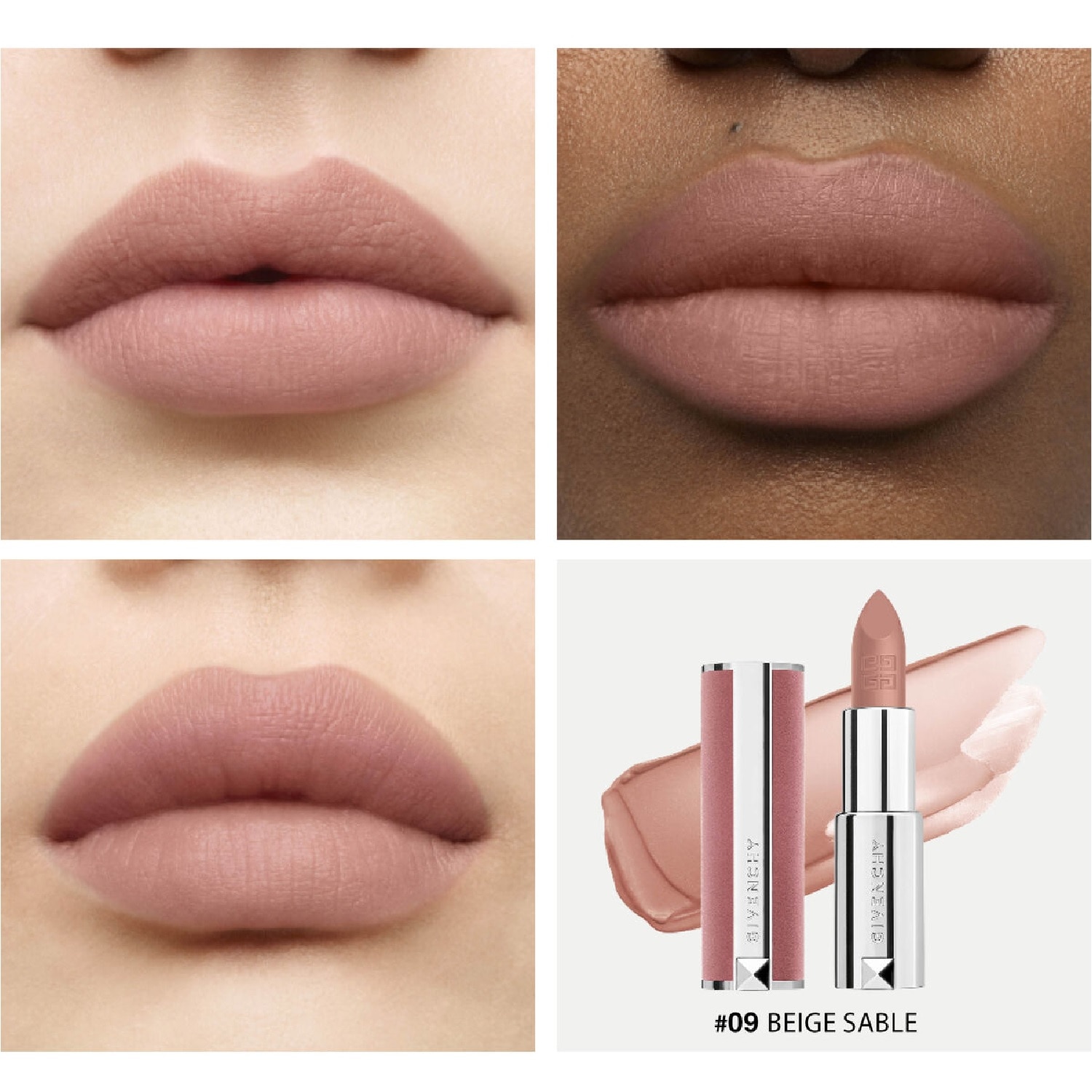 LE ROUGE SHEER VELVET LIPSTICK DE GIVENCHY (LABIAL MATE DE EFECTO DIFUMINADO Y LARGA DURACIÓN )